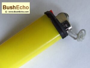Bushcraft Bic Lighter Hack