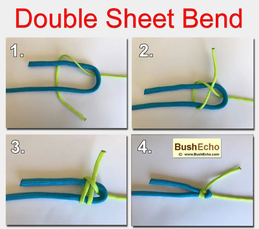 How To Tie A Double Sheet Bend Bushecho 8087